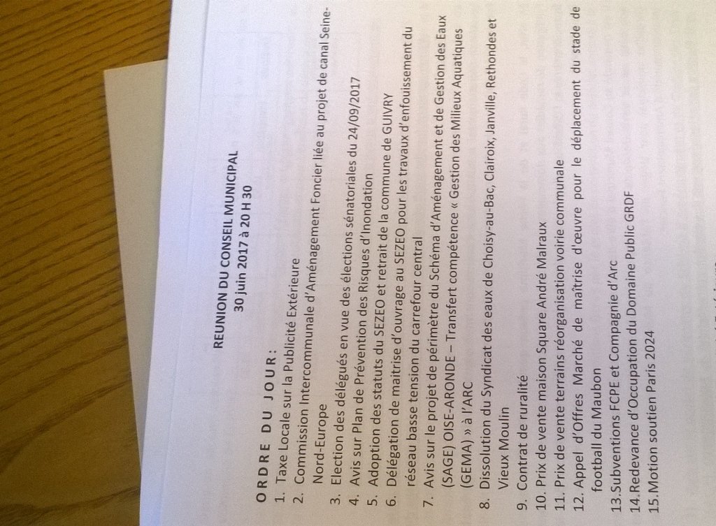 PascalPillot's tweet image. Choisy-au-bac  : Ce soir conseil municipal