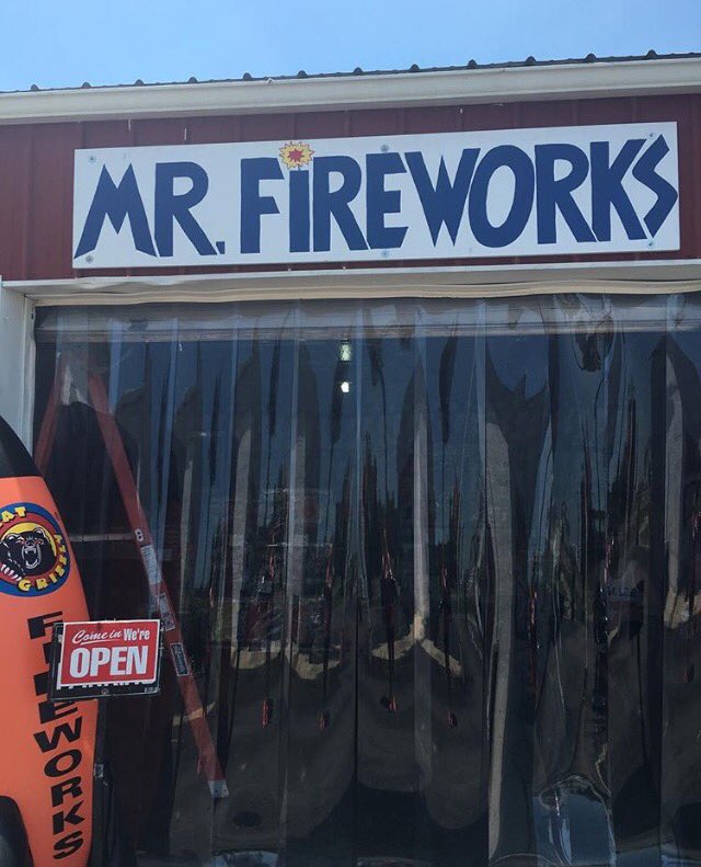 MrFireworksInc's tweet photo. It may be raining outside but we are nice and dry inside for 🛒. #shine99 is here on live remote.  Tune in now! https://t.co/Xelf2QB2if