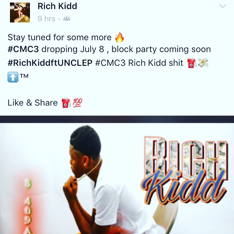 RichKidd5300's tweet photo. It's going down #NOBs #CMC3 shit man ⛽️💸💯™ https://t.co/hsVzSQQnXs