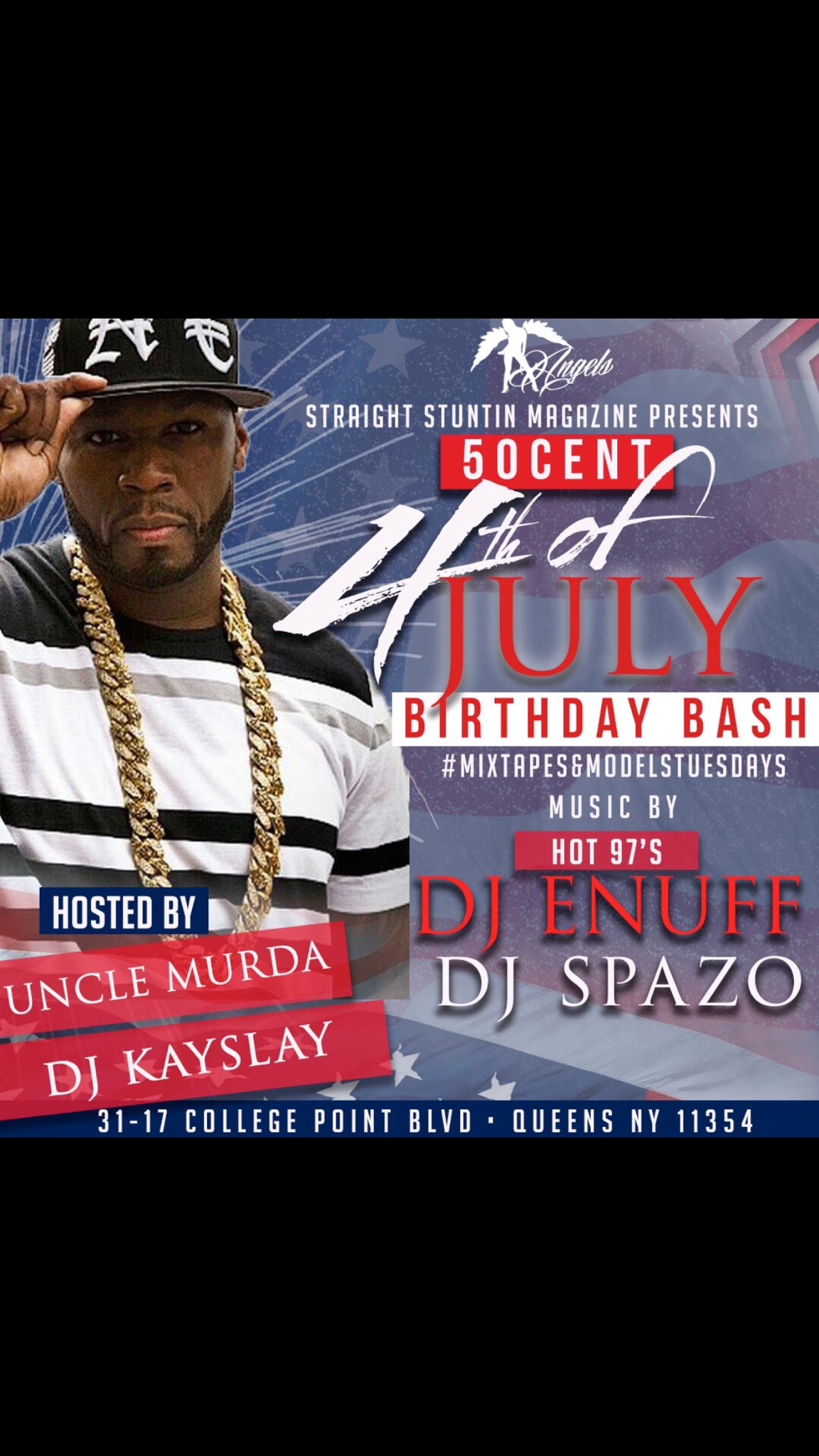 Dj Kayslay 50 Cent 4th Of July Birthday Bash At Club Angels Nyc T Co 0ncwfpvq91 Twitter