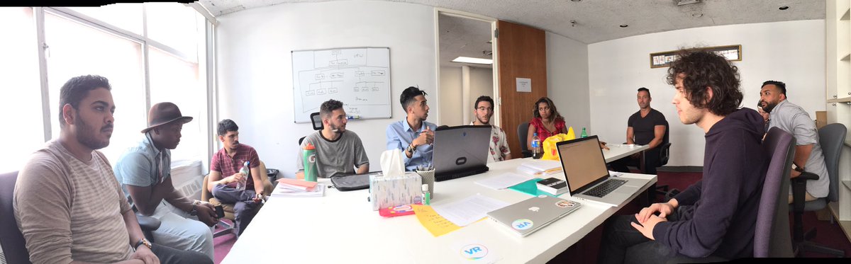 aasnes's tweet photo. Superstar #VR developer meeting w @vrworldnyc @arcanerealityvr @pixelrouter @roundhillvr #enterthezone #codersrule #goodthingstocome https://t.co/qAAWEZ58gb