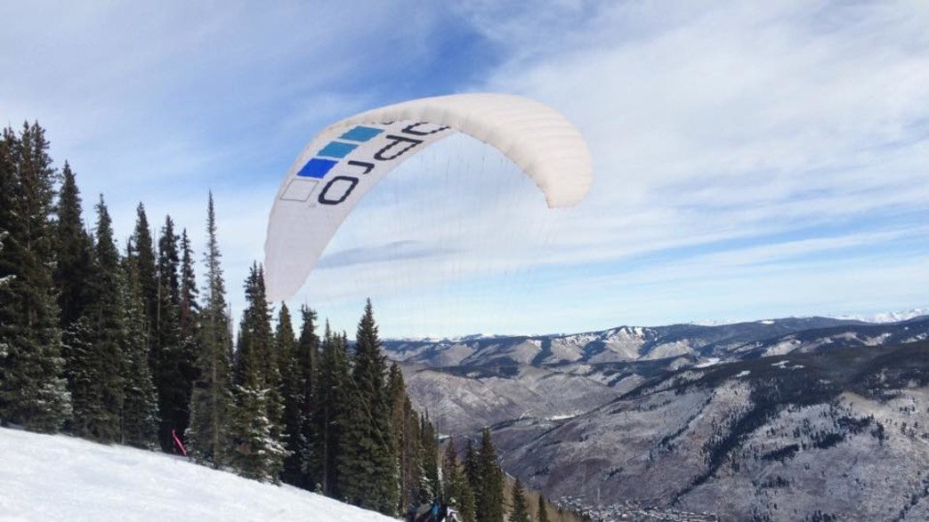 Chapplicator's tweet image. Put #paragliding in #Aspen on your list for next #ski season. hubs.ly/H07jvxM0