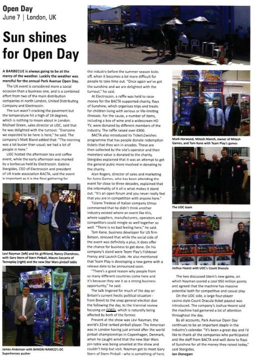 bacta President Gabi Stergides gets the public involved in giving back at the Park Avenue Open Day with <a href="/tickets2wishes/">Tickets2Wishes</a>, via <a href="/InterGameLtd/">InterGame Ltd</a>