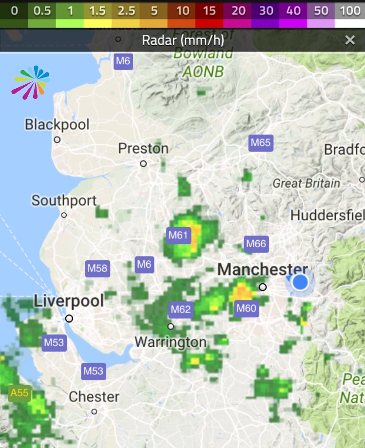 ChadWeather's tweet photo. Dark looking out west but it's only a few sharp showers that have developed this afternoon. #FridayBeef https://t.co/4t6hzTyAbE