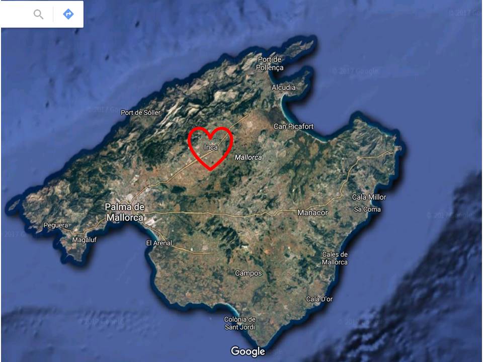 ktypadme's tweet photo. La tele hablando y en la misma frase pone a Inca y yijad.Para los que no sepáis poner Inca en el mapa,esta es mi casa. #IncaMola #Mallorca ♥ https://t.co/vzpTDfjSjF
