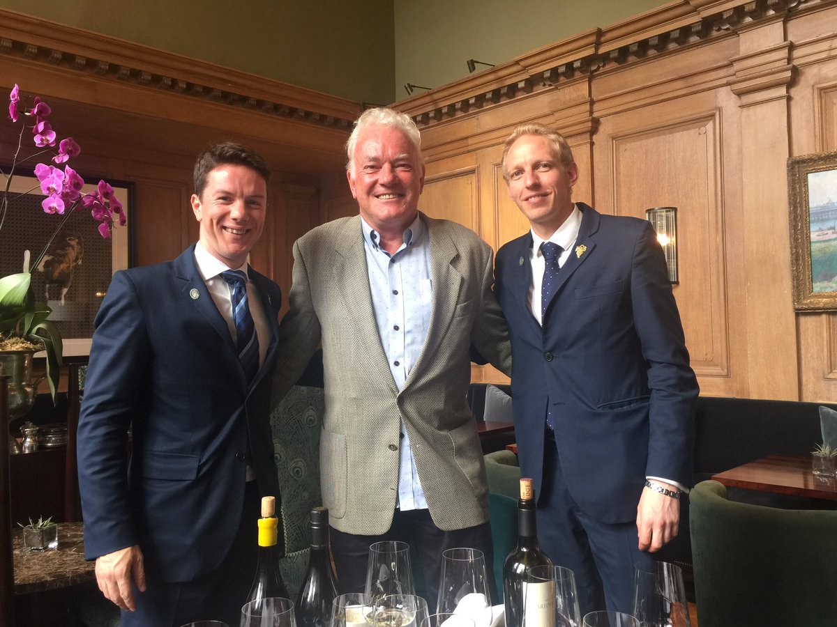 KatLarsenMS's tweet photo. Friday afternoon, @KFwines flanked by sommeliers @67pallmall #Greece #SouthAfrica @TerryKandylis @garethferr Cheers🥂 https://t.co/7teE5nGn05