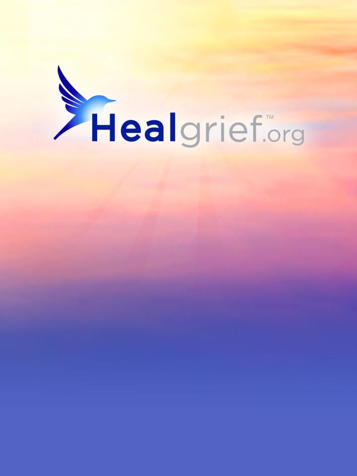 HealGrief's tweet image. Seek the support you need to survive and heal, and don’t push your #grief aside. healgrief.org