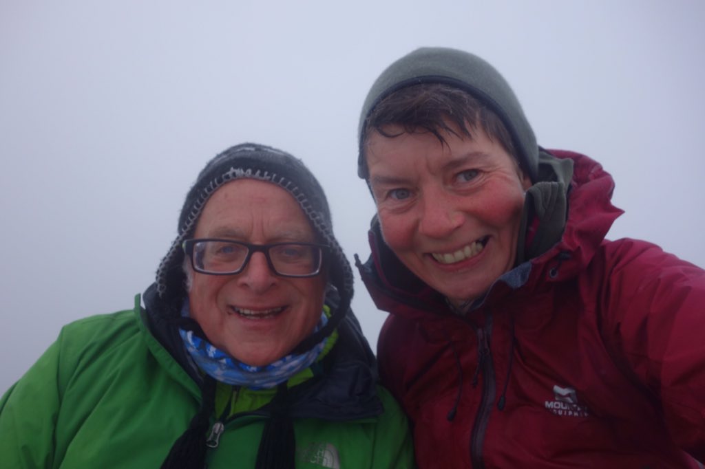 StrachanHazel's tweet image. Lochnagar completed my 100 #Munros in June to raise funds for @ScottishMR I was found near the summit by @HeavyWhalley -a great adventure!