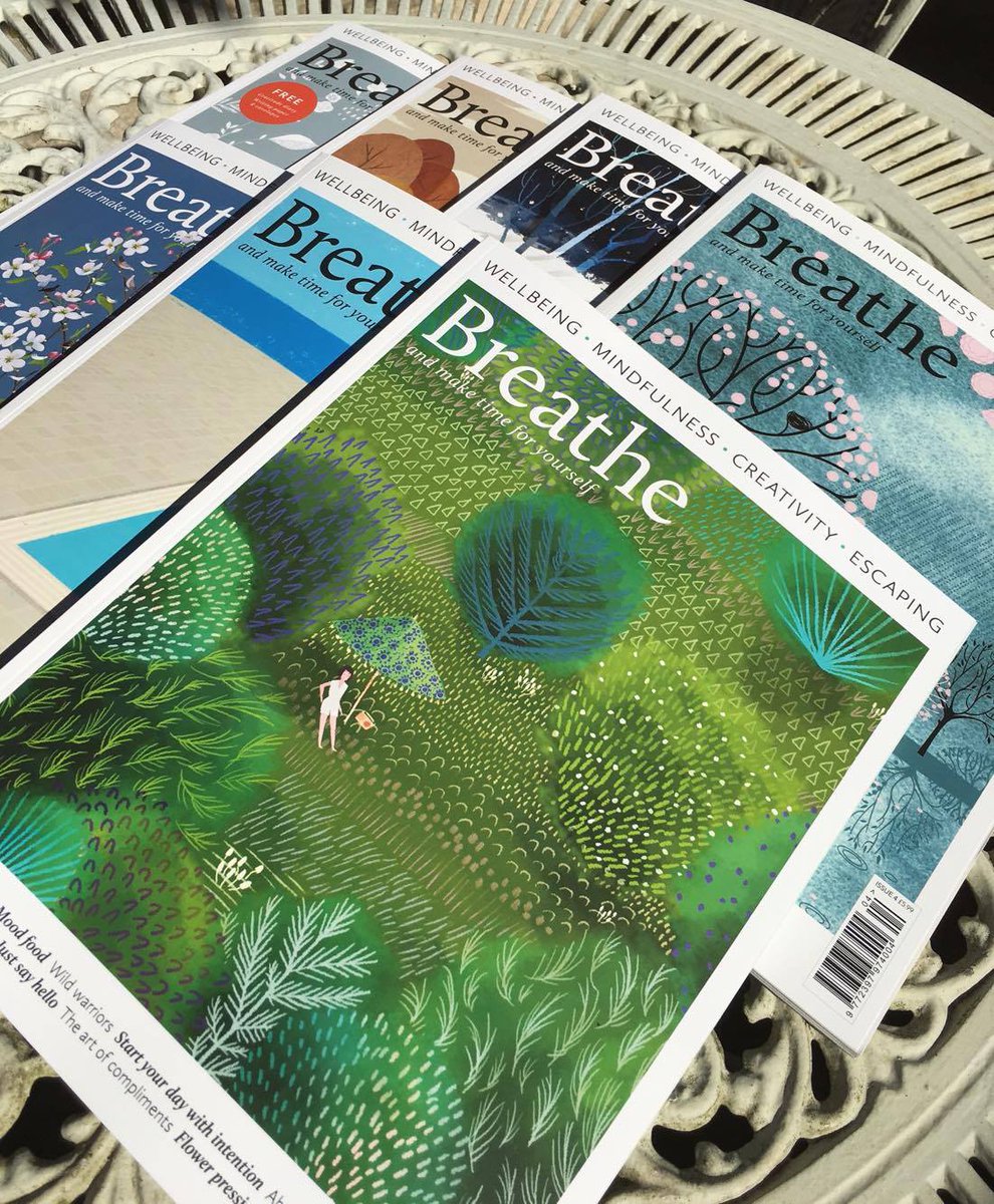 A year's worth of Breathe magazine! Thanks to all of our lovely readers for their support and our wonderful contributors &amp; artists!