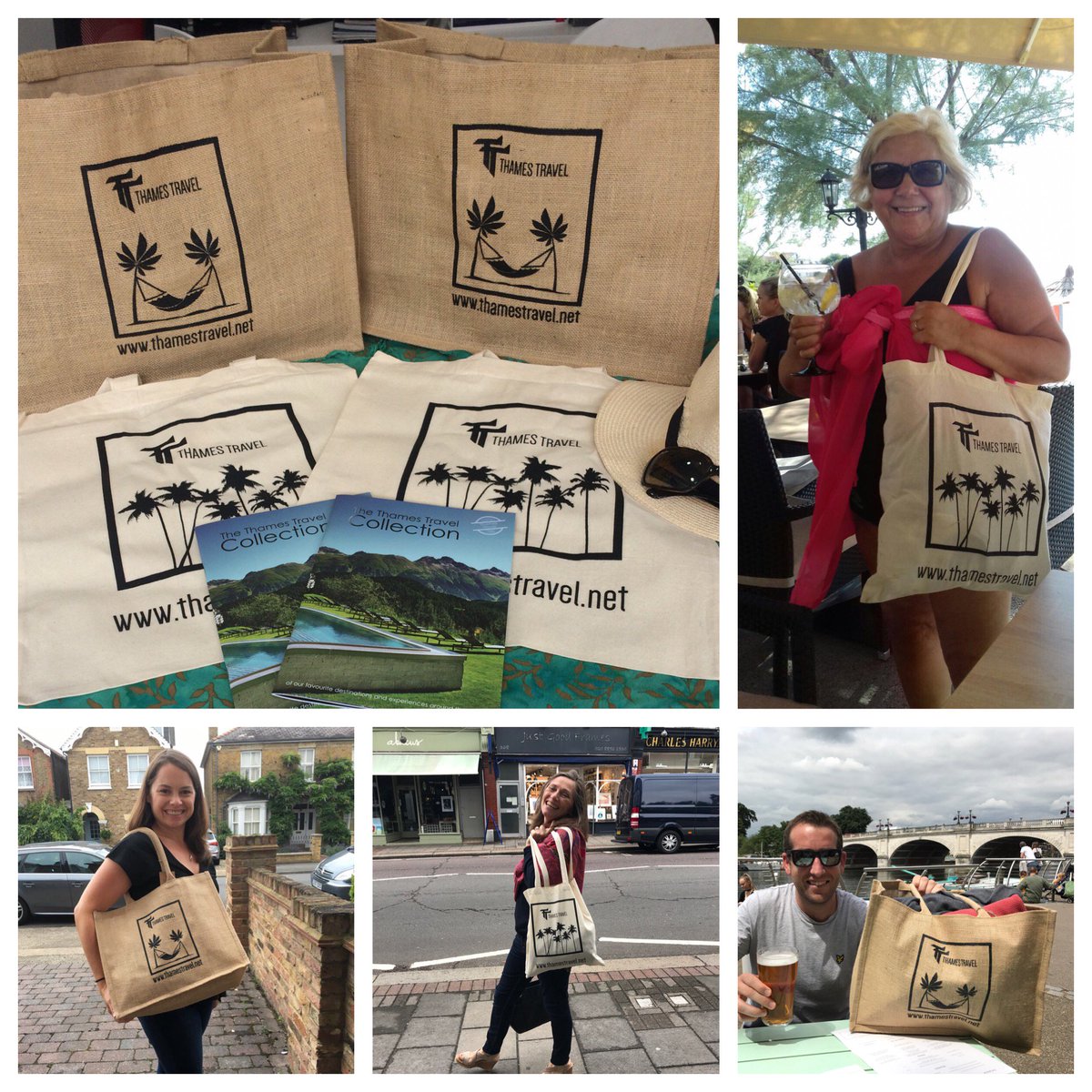 Launching our #New &amp; very #Stylish Thames Travel Beach Bags! Get in touch if you'd like one! claire@thamestravel.net 020 8891 0166