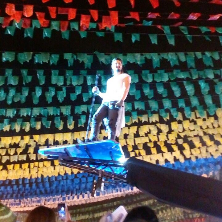 Melhor show...Ele é demais...#MaiorSaoJoaoDoMundo #CampinaGrande #LuanSantana #FicouBemPertinho