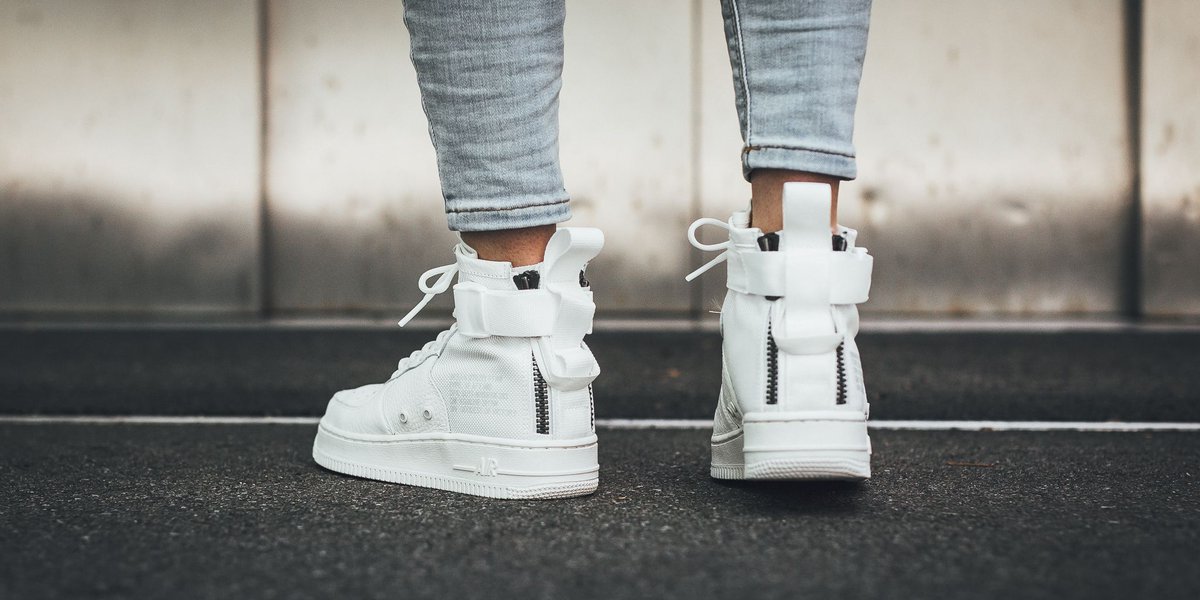sf air force 1 mid triple ivory
