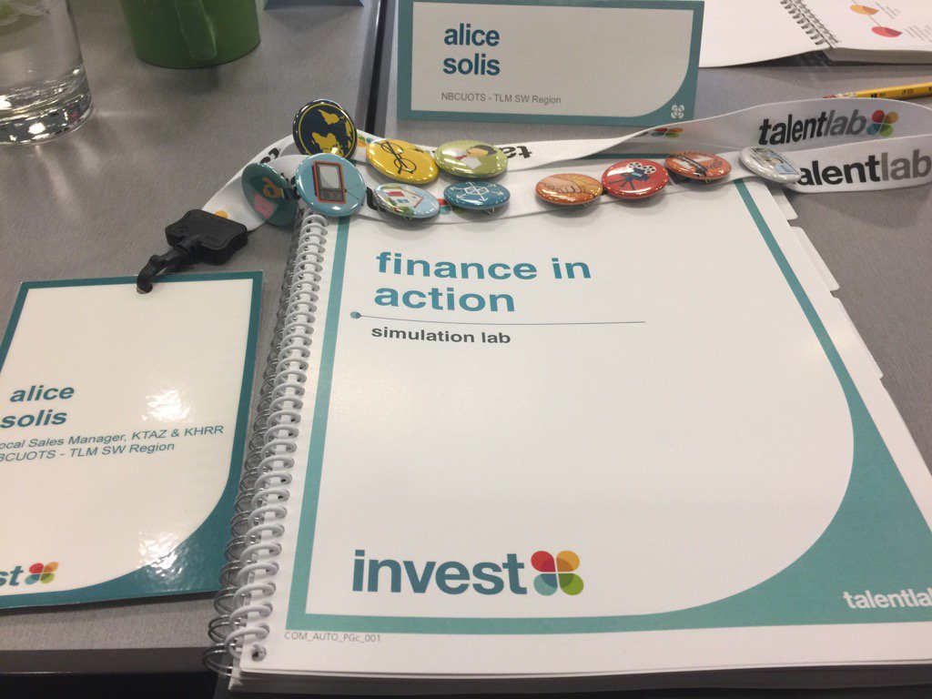 Excited to start my IVEST class!@talentlabNBCU