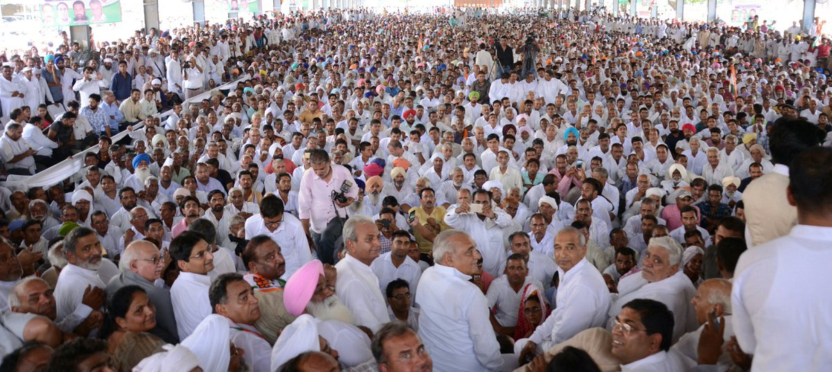 BhupinderShooda's tweet photo. किसान का बेटा हूँ और मैं किसान के दुःख, तकलीफ से भली-भांति वाकिफ हूँ। -  #KisanPanchayatSirsa के दौरान https://t.co/FcsSyyNXYh