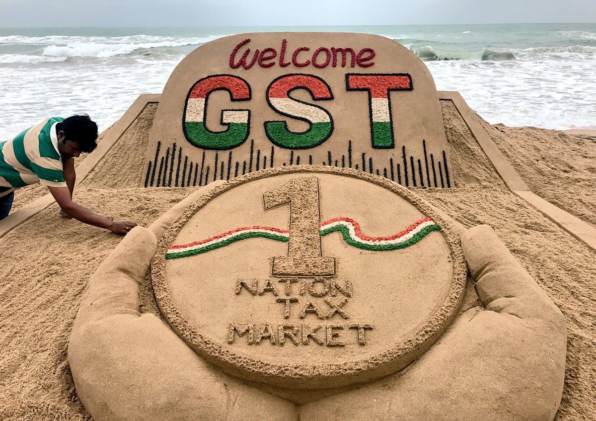 HotcoCookware's tweet photo. #gstrollout for government- 1 #India  1 tax. But in Indians - 1 India 5 levels of tax...wow #IndiaForGST https://t.co/NR2eNABgOT