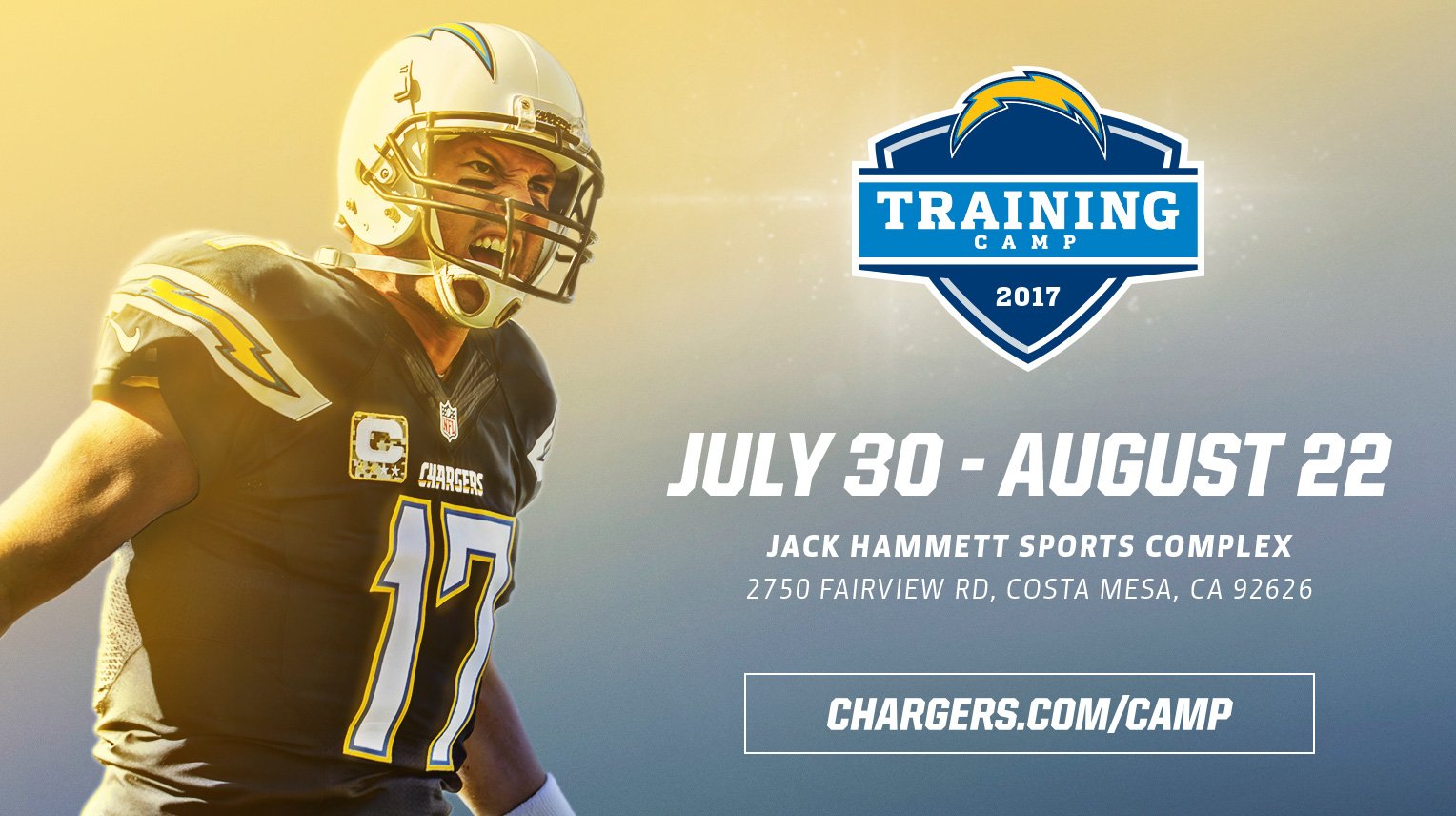 Likes. chargers.com/camp. ⚡. ➡. Reserve your Training Camp bleacher seating...