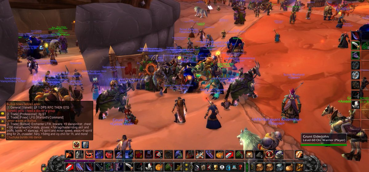 kronos wow population