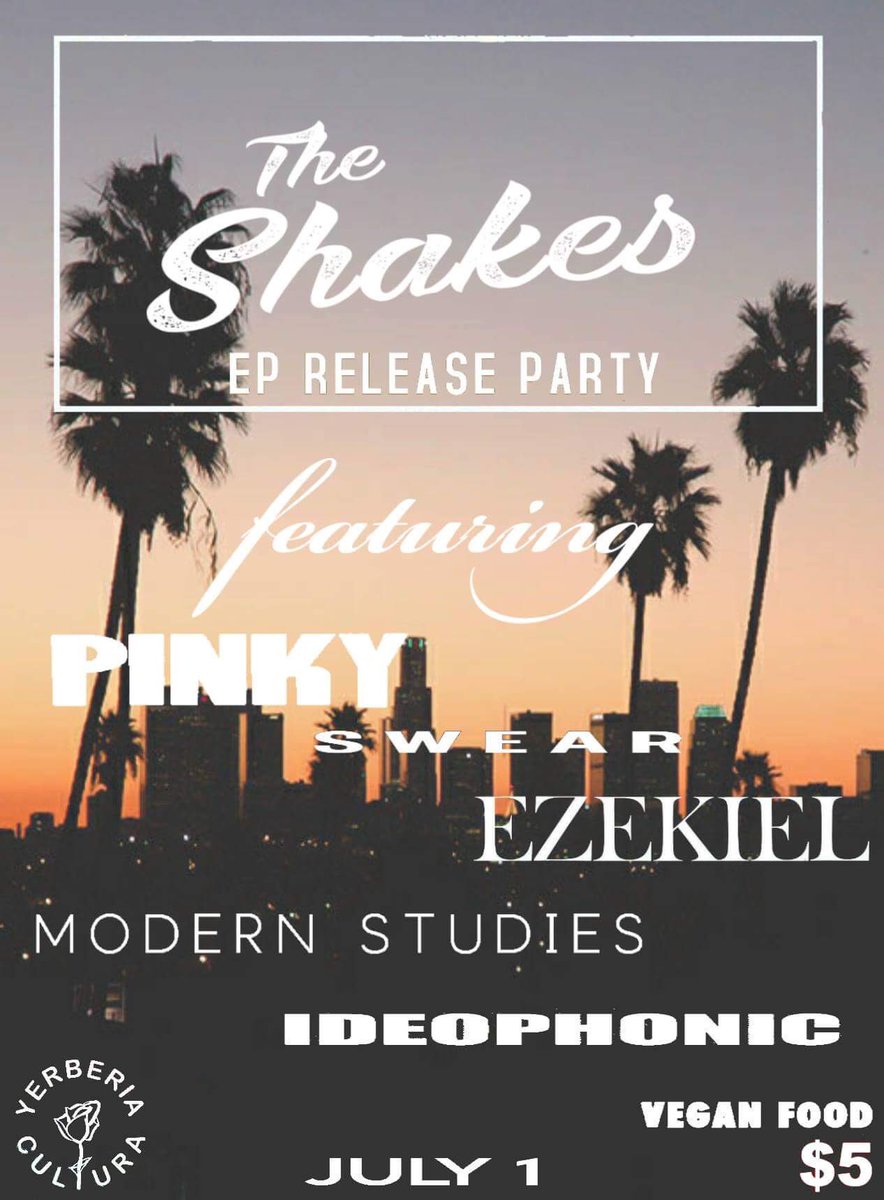 Come for the music stay for the Noms.  Thanks for letting us be a part of your night!  <a href="/theshakes_band/">The Shakes</a> <a href="/PinkySwearTx/">Pinky Swear</a> <a href="/YerberiaCultura/">Yerberia Cultura</a>