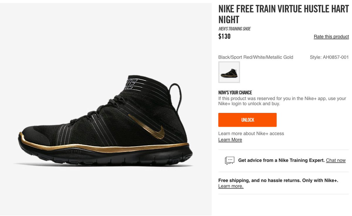 nike free train virtue hustle hart