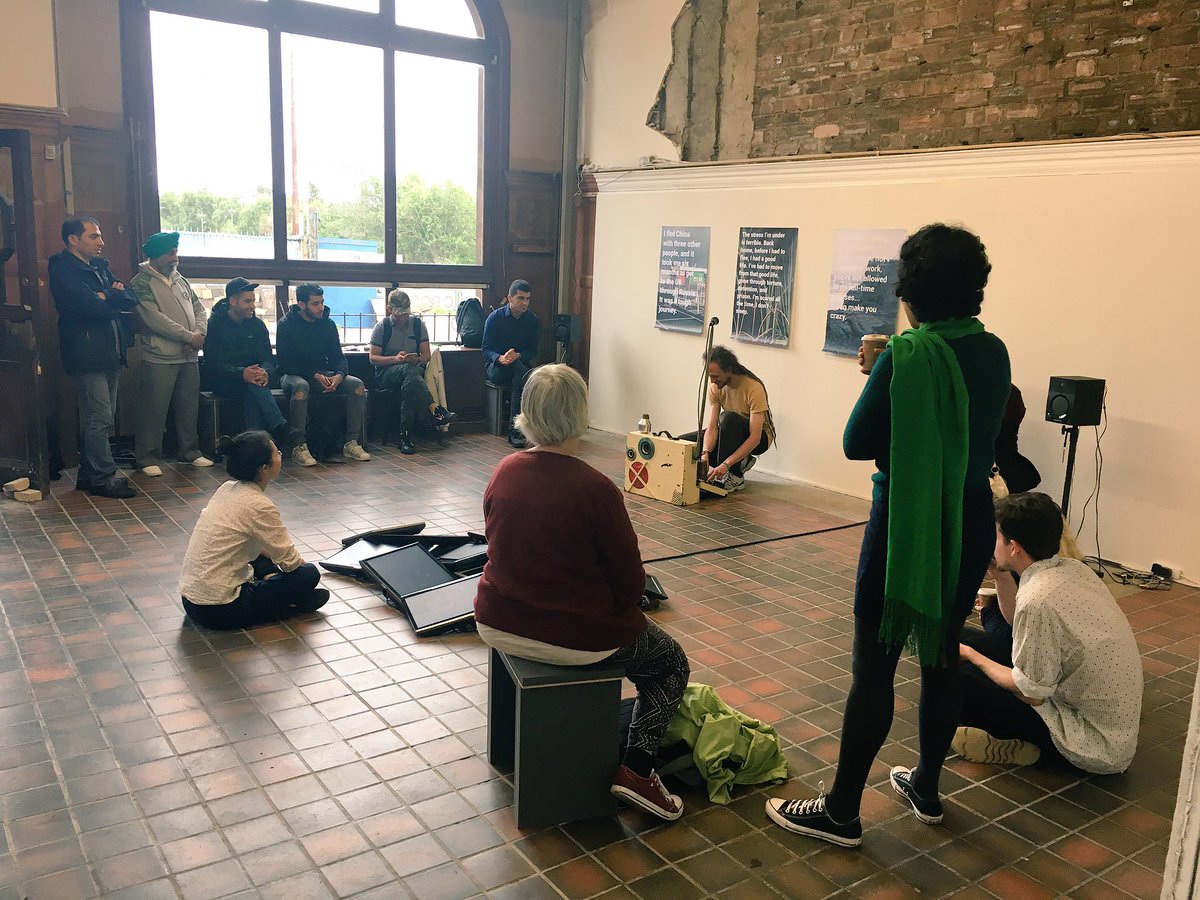 thewhoisproject's tweet image. So glad to host visitors from Central &amp;amp; West Integration Network.
#whoisproject #RefugeeFestScot  #Refugeeweek @scotrefcouncil @RefugeeWeek