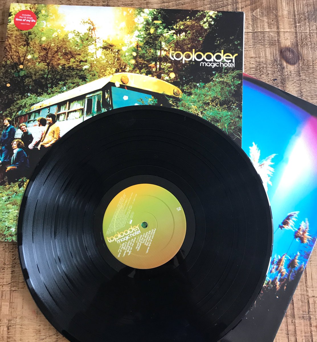 toploaderfans's tweet photo. Quick spin of this on vinyl before the @toploaderuk show this evening #magichotel #vinyl #nowplaying https://t.co/SvyNKZh58T