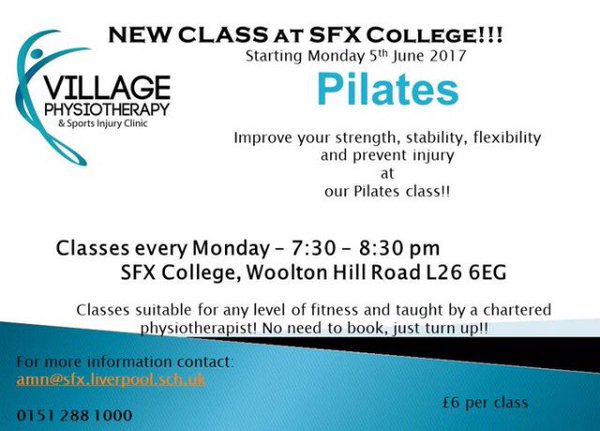 WooltonDental (@wooltondental1) on Twitter photo <a href="/Villagephysios/">Village Physio</a> are hosting Pilate Classes starting on Monday 5th June. Suitable for all levels of fitness & there is no need to book! <a href="/Villagephysios/">Village Physio</a> are hosting Pilate Classes starting on Monday 5th June. Suitable for all levels of fitness & there is no need to book!