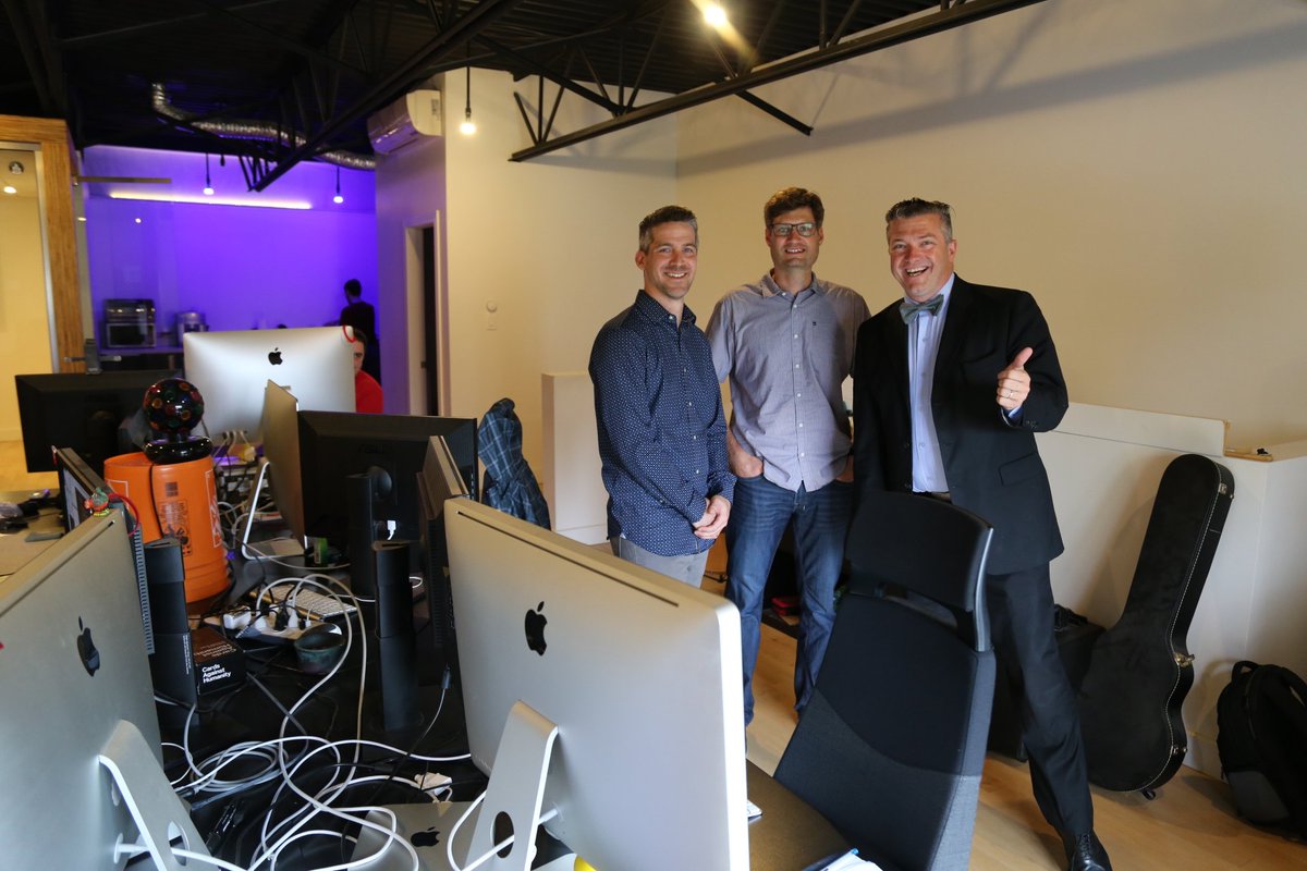 TimTierney's tweet image. Great visit to a local company that is making a very needed product... @GetPunchtime