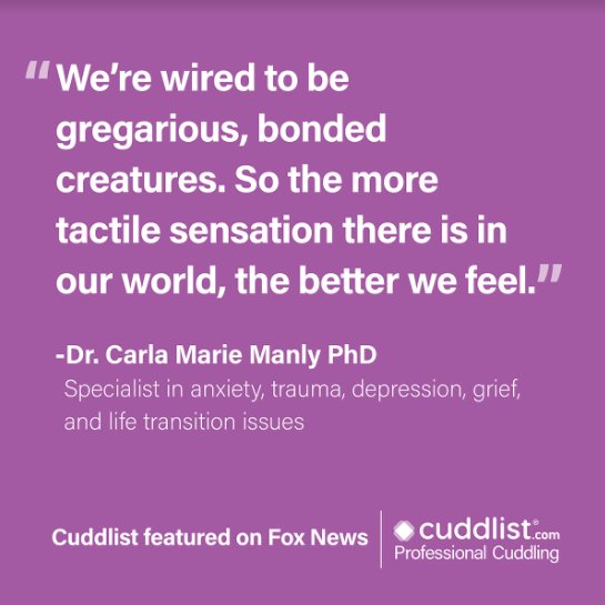 CuddlistSupport's tweet image. Follow the doctor's orders: schedule a session with one of our certified Cuddlists and feel better TODAY! 
cuddlist.com/cuddlists/