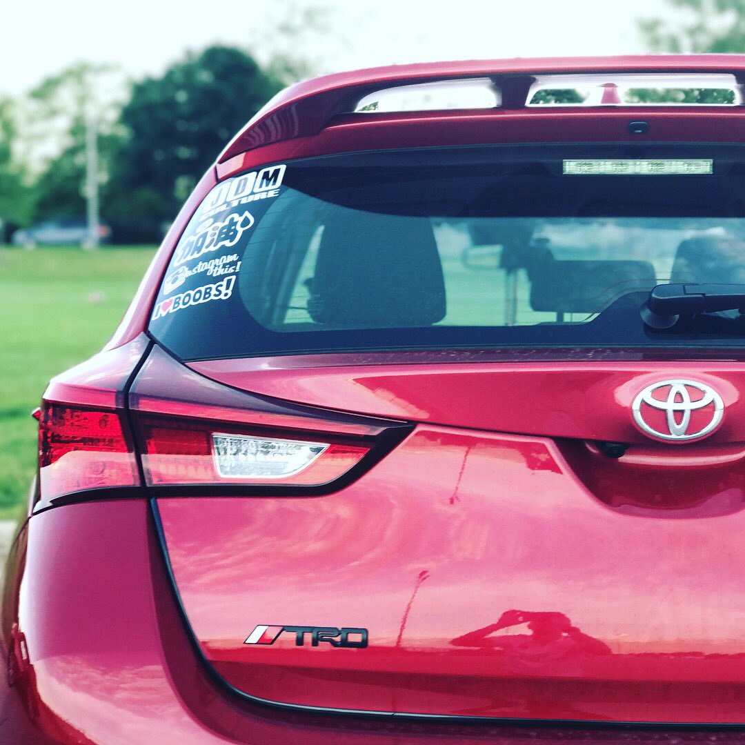 Ado1989H's tweet photo. JDM Culture @Toyota @toyota_europe @ToyotaMotorCorp #toyota #toyotaiM #iM #trd  #jdm https://t.co/UasCHI2q5A