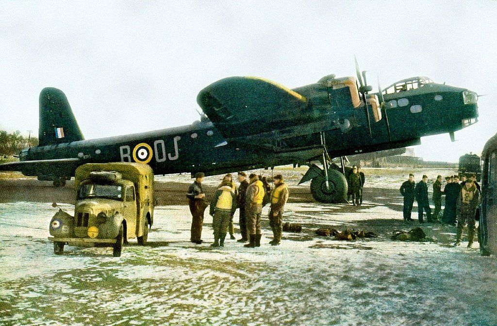 Short Stirlings of 149 Squadron, Mildenhall, Suffolk, January 1942