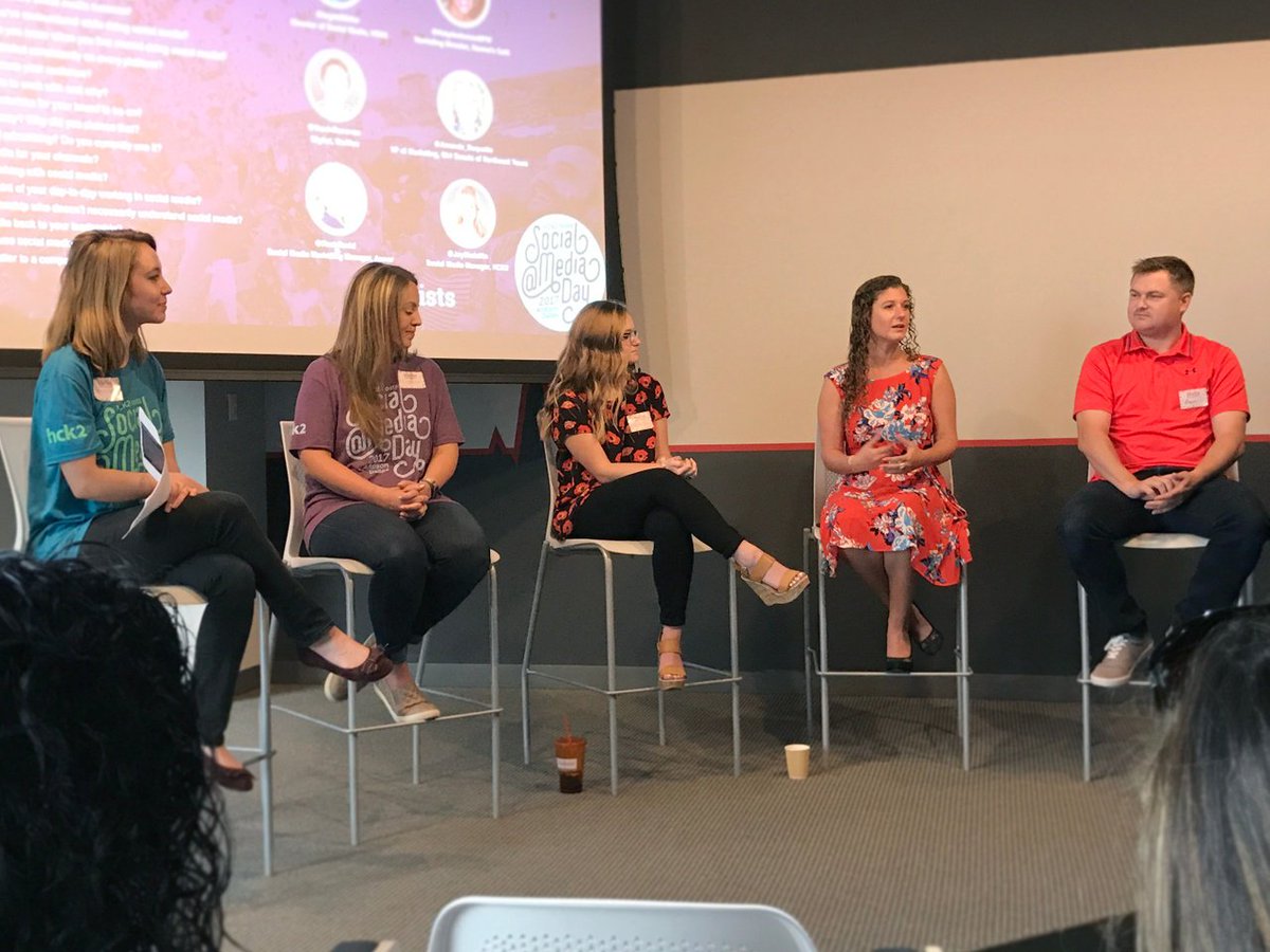 AgencyCreative's tweet photo. "Paid is important, but it's important to amplify what's already getting traction organically." -@GavinDonovan | Digital at @McAfee #TXSMDay https://t.co/hbwwPfzSHG