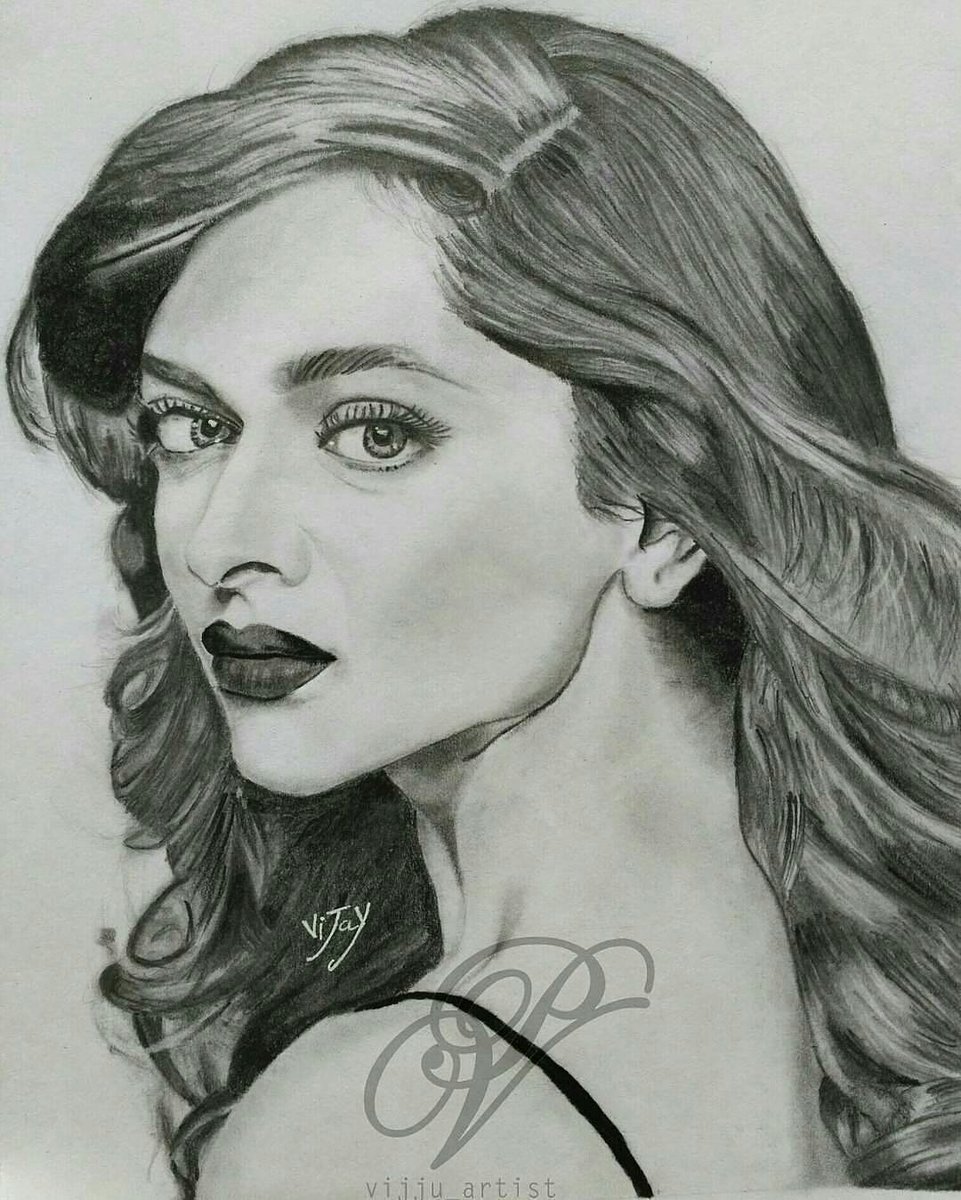 _vijju_942's tweet photo. @deepikaddicts Check out my pencil sketch of @deepikapadukone https://t.co/hGyJnqcHu3
