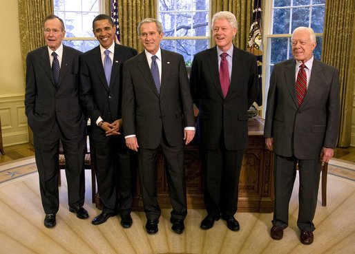All living former presidents should sign joint letter calling upon Trump to stop conducting himself in manner that tarnishes office of POTUS