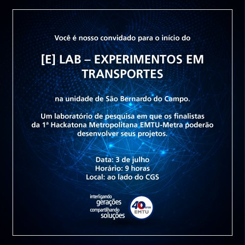 EMTU E METRA INAUGURAM O [E] LAB – EXPERIMENTOS EM TRANSPORTES
latinamerica.uitp.org/pt/emtu-e-metr…