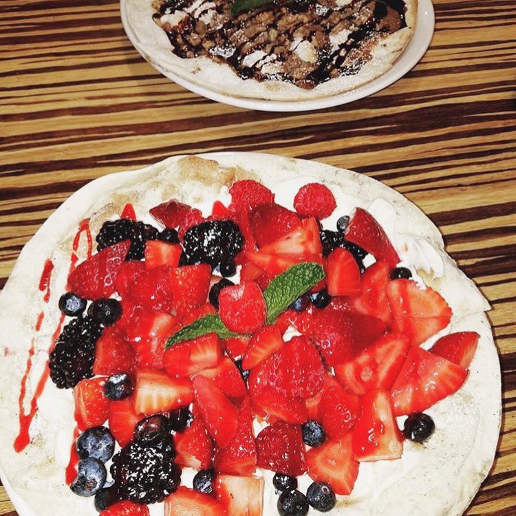 Daytime is dessert-time, because it's Friday.