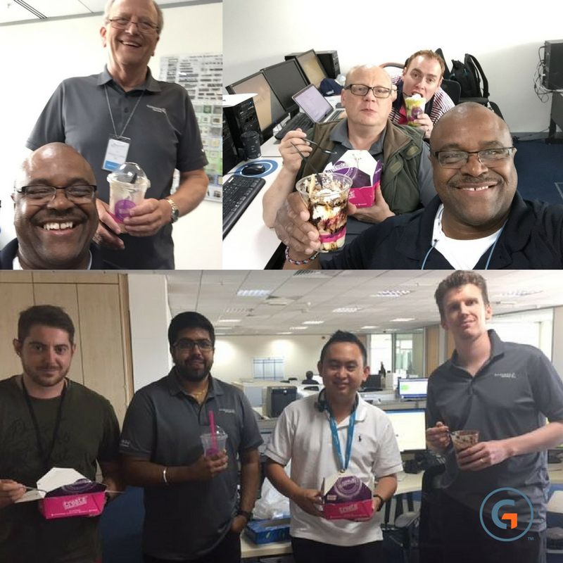 KrisShiono's tweet photo. Shout out to our Guides in the UK! Ice cream treats to celebrate all their hard work! #LifeatGuidance https://t.co/Qr2mC6WT9B