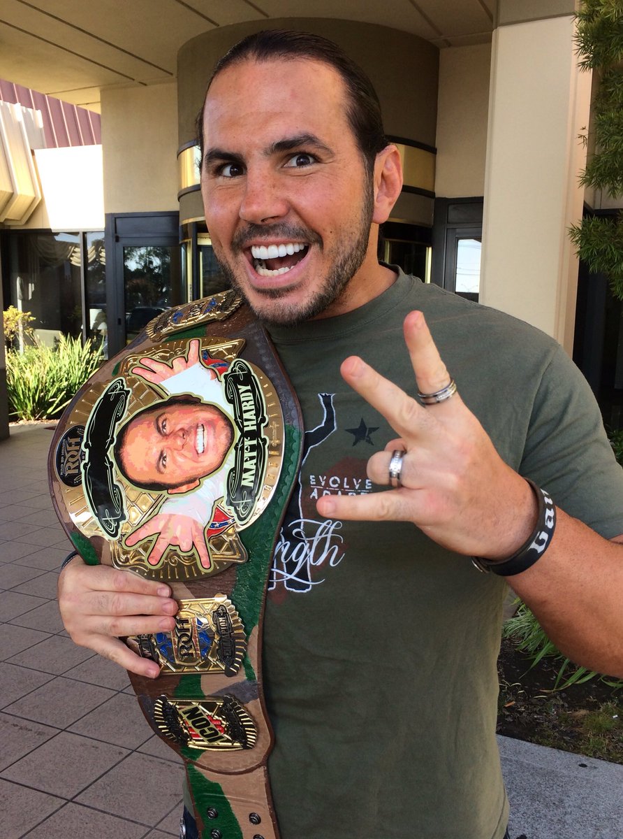 MATT FACT Matt is the sole wrestler to hold the magnificent ICONIC