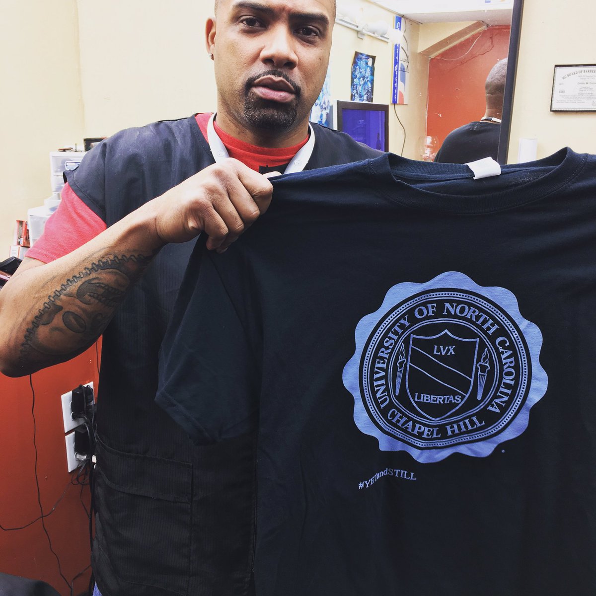 YetandStillUNC's tweet photo. Need a fresh cut? Stop by Who's Next Barber Shop on Franklin Street! #YETandSTILLunc #YETandSTILL https://t.co/PDSR22W7Nj