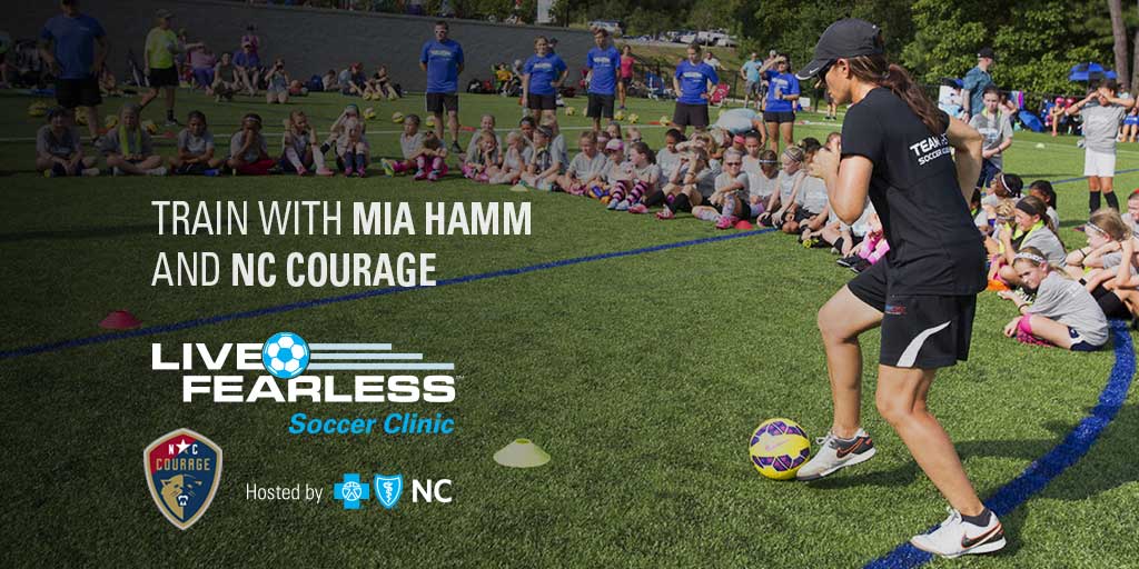 LAST CHANCE! Enter by 7/12 to win your daughter a day training with <a href="/MiaHamm/">Mia Hamm</a> and the #NCCourage. #ad bit.ly/MiaHamm175