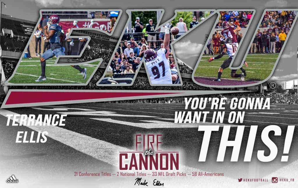 Terrance_03's tweet photo. EKU 🖤... Showing lots of love lately @CoachElderEKU @EKUFootball https://t.co/984aRr6Djz