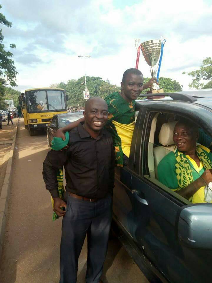 The #NSMQ2017 trophy has arrived in Kumasi. If you're in Kumasi, let us know if you saw the float through principal streets of Kumasi.