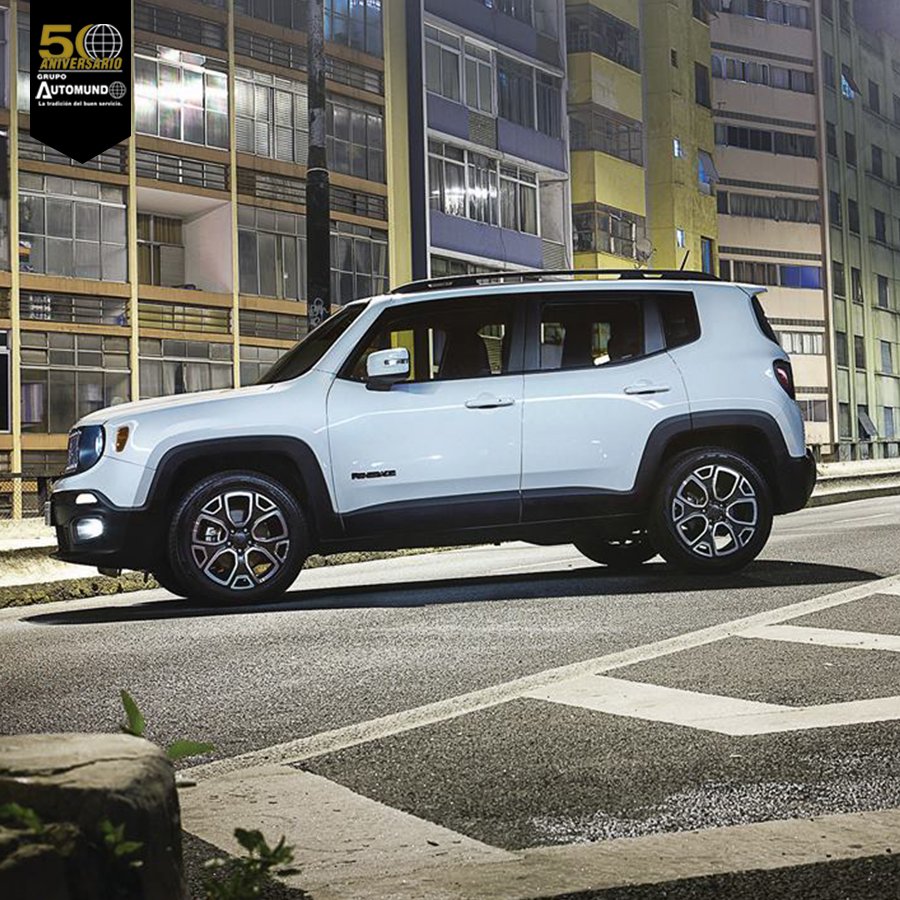 grupoautomundo's tweet photo. Noches de aventura en la ciudad te esperan con la Jeep Renegade. ¡Ven a conocerla! #GrupoAutomundo #AutomundoInterlomas #Automundovallejo https://t.co/z1Tw0D8dmI