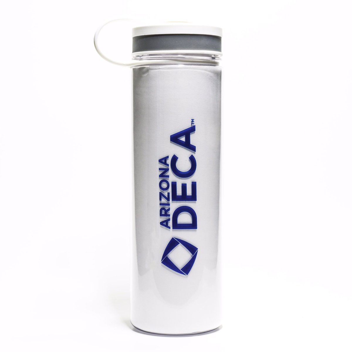 azdeca's tweet photo. Happy Friday DECA! Check out our new water bottles for the Leadership Summit Camp in September. More AZ DECA gear coming soon! https://t.co/3e6Ofj3RYr