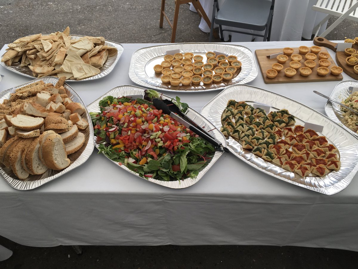 HelloSanctuary's tweet photo. The buffet is open, and it’s time for our guests to tuck into some delicious food provided by @TheTalbotN1. #HackneyAwards https://t.co/jxKPnOwRiv