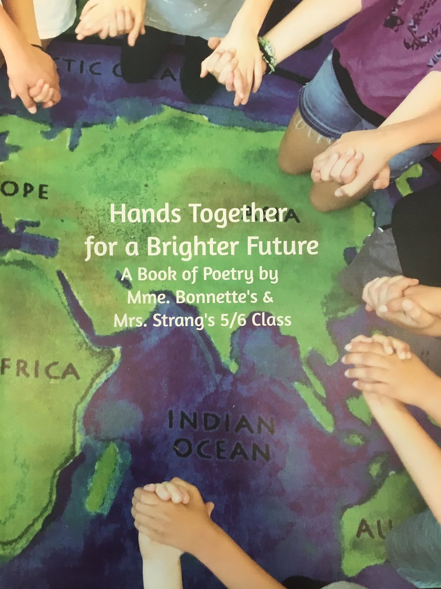 Our 5/6 French Immersion students created their own book of poems about Social Justice. They have raised $190 for Free the Slaves #pgelearns