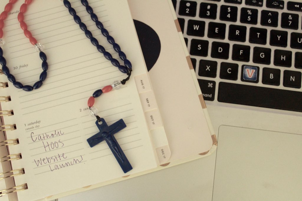 CatholicHoos's tweet photo. Hoos ready for our new website? It launches tomorrow, July 1st! #catholichoos https://t.co/hTZ8uaglWc