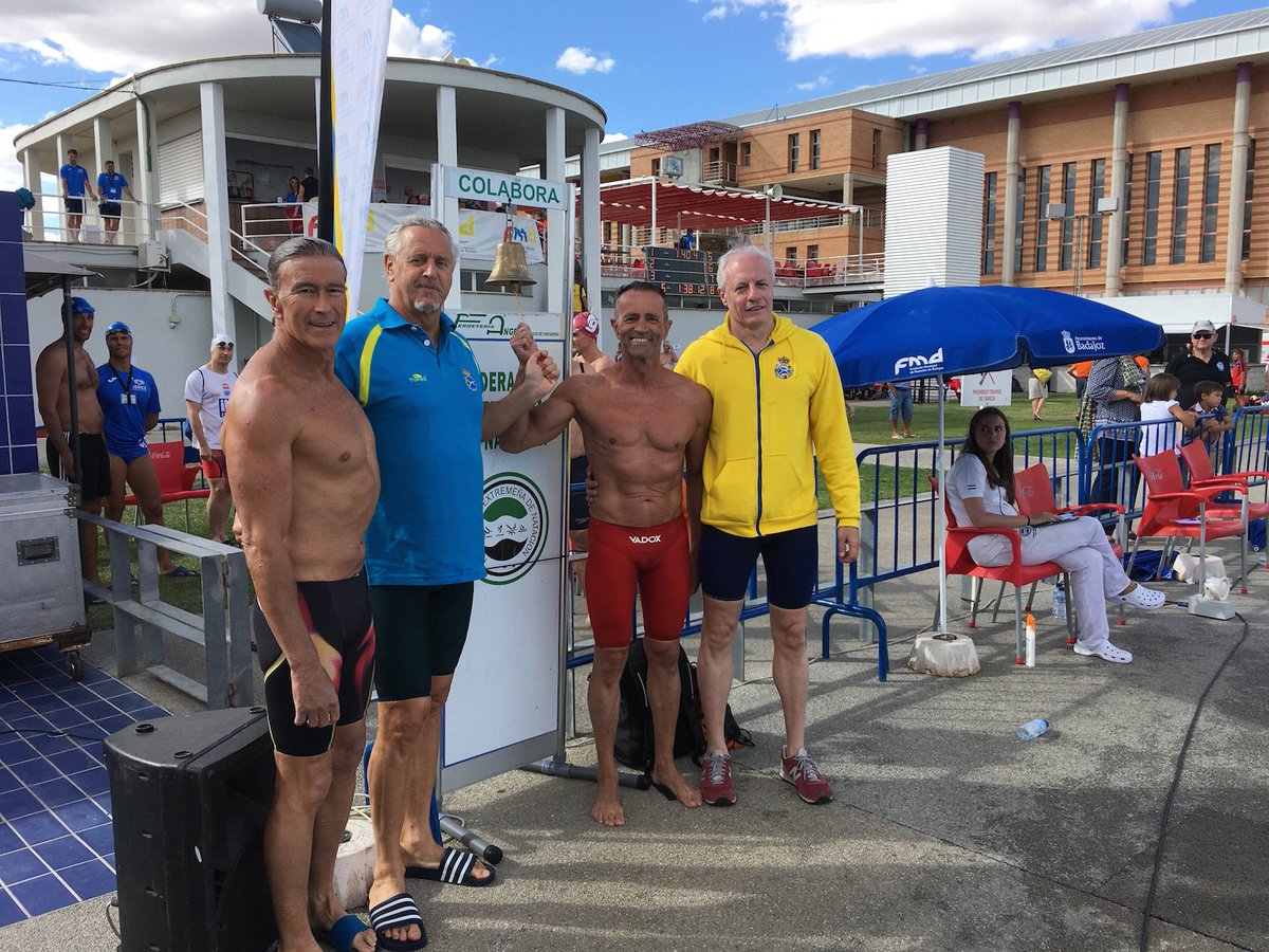 CMartinUsieto's tweet image. En los 4x50 estilos, récords de España masters para @realcanoe y Tenerife Master en sus categorías #OctatlonMaster #Badajoz2017