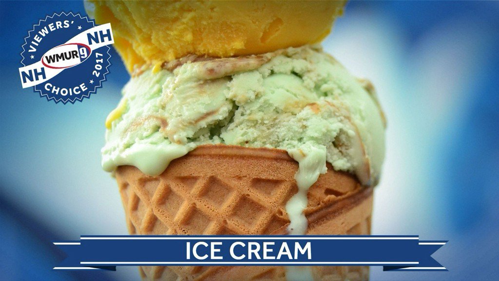 WMUR9's tweet image. Who serves up the best ice cream in New Hampshire? bit.ly/2saB7oo