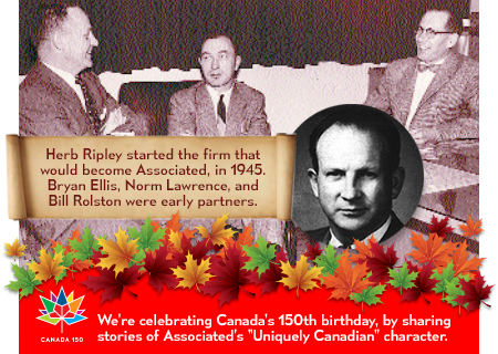 associatedeng's tweet photo. How are you celebrating #Canada150 ? We're taking some time to look back at how we started in #Edmonton. #UniquelyCanadian https://t.co/5XeYynvu8Z