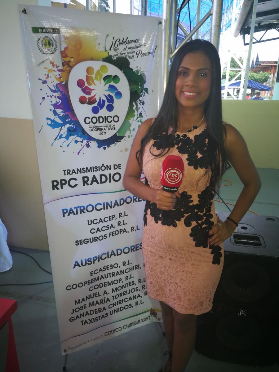 R19Diana's tweet image. Estamos listos @rpc_radio  #CODICO 2017 #cobertura#Chiriquí